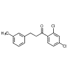 CAS#: 898768-04-2, 1-(2,4-Dichlorophenyl)-3-(3-methylphenyl)-1-propanone