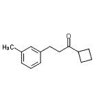 CAS#: 898768-33-7, 1-Cyclobutyl-3-(3-methylphenyl)-1-propanone