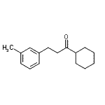 CAS 登录号：898768-39-3， 1-环己基-3-(3-甲基苯基)-1-丙酮