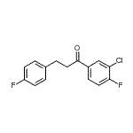 CAS#: 898768-49-5, 1-(3-Chloro-4-fluorophenyl)-3-(4-fluorophenyl)-1-propanone