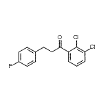 CAS 登录号：898768-68-8， 1-(2,3-二氯苯基)-3-(4-氟苯基)-1-丙酮