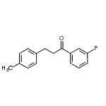 CAS#: 898768-75-7, 1-(3-Fluorophenyl)-3-(4-methylphenyl)-1-propanone