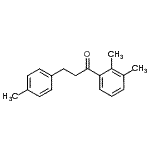 CAS 登录号：898768-77-9， 1-(2,3-二甲基苯基)-3-(4-甲基苯基)-1-丙酮
