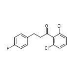 CAS#: 898768-84-8, 1-(2,6-Dichlorophenyl)-3-(4-fluorophenyl)-1-propanone