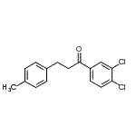 CAS 登录号：898769-28-3， 1-(3,4-二氯苯基)-3-(4-甲基苯基)-1-丙酮
