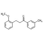 CAS#: 898769-61-4, 3-(2-Methoxyphenyl)-1-(3-methylphenyl)-1-propanone