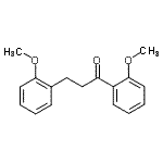 CAS 登录号：898769-65-8， 1,3-二(2-甲氧基苯基)-1-丙酮