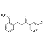 CAS#: 898769-89-6, 1-(3-Chlorophenyl)-3-(2-methoxyphenyl)-1-propanone