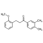 CAS#: 898770-06-4, 1-(3,4-Dimethylphenyl)-3-(2-methoxyphenyl)-1-propanone