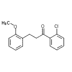 CAS#: 898770-21-3, 1-(2-Chlorophenyl)-3-(2-methoxyphenyl)-1-propanone