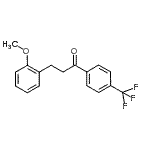 CAS#: 898770-33-7, 3-(2-Methoxyphenyl)-1-[4-(trifluoromethyl)phenyl]-1-propanone