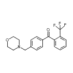 CAS 登录号：898770-35-9， [4-(4-吗啉基甲基)苯基][2-(三氟甲基)苯基]甲酮