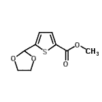 CAS#: 898772-05-9, Methyl 5-(1,3-dioxolan-2-yl)-2-thiophenecarboxylate