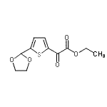CAS#: 898772-32-2, Ethyl [5-(1,3-dioxolan-2-yl)-2-thienyl](oxo)acetate