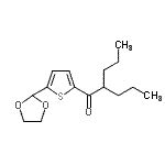 CAS#: 898773-00-7, 1-[5-(1,3-Dioxolan-2-yl)-2-thienyl]-2-propyl-1-pentanone