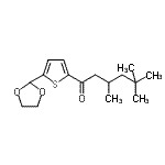 CAS#: 898773-02-9, 1-[5-(1,3-Dioxolan-2-yl)-2-thienyl]-3,5,5-trimethyl-1-hexanone