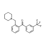 CAS#: 898773-53-0, [2-(1-Piperidinylmethyl)phenyl][3-(trifluoromethyl)phenyl]methanone