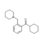 CAS 登录号：898773-89-2， 环己基[2-(1-哌啶基甲基)苯基]甲酮