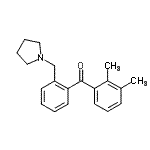 CAS#: 898774-57-7, (2,3-Dimethylphenyl)[2-(1-pyrrolidinylmethyl)phenyl]methanone