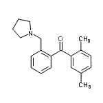 CAS#: 898774-61-3, (2,5-Dimethylphenyl)[2-(1-pyrrolidinylmethyl)phenyl]methanone