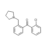 CAS#: 898774-75-9, (2-Chlorophenyl)[2-(1-pyrrolidinylmethyl)phenyl]methanone