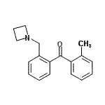 CAS 登录号：898775-45-6， [2-(1-氮杂环丁基甲基)苯基](2-甲基苯基)甲酮