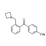 CAS 登录号：898775-51-4， [2-(1-氮杂环丁基甲基)苯基](4-甲基苯基)甲酮