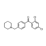 CAS#: 898775-55-8, (2,4-Dichlorophenyl)[4-(1-piperidinylmethyl)phenyl]methanone