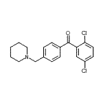 CAS#: 898775-57-0, (2,5-Dichlorophenyl)[4-(1-piperidinylmethyl)phenyl]methanone