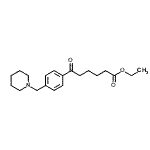 CAS#: 898775-83-2, Ethyl 6-oxo-6-[4-(1-piperidinylmethyl)phenyl]hexanoate