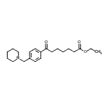CAS#: 898775-85-4, Ethyl 7-oxo-7-[4-(1-piperidinylmethyl)phenyl]heptanoate
