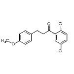 CAS 登录号：898776-28-8， 1-(2,5-二氯苯基)-3-(4-甲氧基苯基)-1-丙酮