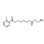 CAS 登录号：898777-21-4， 乙基8-(2-碘苯基)-8-氧代辛酸酯