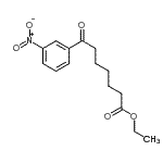 CAS#: 898777-55-4, Ethyl 7-(3-nitrophenyl)-7-oxoheptanoate
