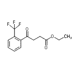 CAS#: 898777-67-8, Ethyl 4-oxo-4-[2-(trifluoromethyl)phenyl]butanoate