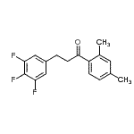 CAS#: 898778-00-2, 1-(2,4-Dimethylphenyl)-3-(3,4,5-trifluorophenyl)-1-propanone