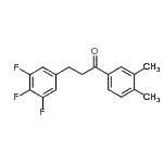 CAS#: 898778-09-1, 1-(3,4-Dimethylphenyl)-3-(3,4,5-trifluorophenyl)-1-propanone