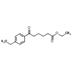 CAS 登录号：898778-26-2， 乙基6-(4-乙基苯基)-6-氧代己酸酯