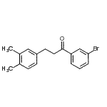 CAS#: 898779-14-1, 1-(3-Bromophenyl)-3-(3,4-dimethylphenyl)-1-propanone
