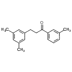 CAS 登录号：898780-08-0， 3-(3,5-二甲基苯基)-1-(3-甲基苯基)-1-丙酮