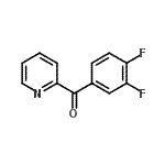 CAS#: 898780-27-3, (3,4-Difluorophenyl)(2-pyridinyl)methanone