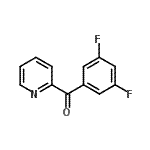 CAS#: 898780-30-8, (3,5-Difluorophenyl)(2-pyridinyl)methanone