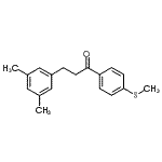 CAS#: 898780-44-4, 3-(3,5-Dimethylphenyl)-1-[4-(methylsulfanyl)phenyl]-1-propanone