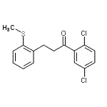 CAS#: 898780-49-9, 1-(2,5-Dichlorophenyl)-3-[2-(methylsulfanyl)phenyl]-1-propanone