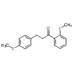 CAS#: 898780-99-9, 1-[2-(Methylsulfanyl)phenyl]-3-[4-(methylsulfanyl)phenyl]-1-propanone