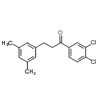 CAS 登录号：898781-04-9， 1-(3,4-二氯苯基)-3-(3,5-二甲基苯基)-1-丙酮