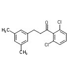 CAS 登录号：898781-22-1， 1-(2,6-二氯苯基)-3-(3,5-二甲基苯基)-1-丙酮