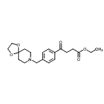 CAS#: 898782-04-2, Ethyl 4-[4-(1,4-dioxa-8-azaspiro[4.5]dec-8-ylmethyl)phenyl]-4-oxobutanoate