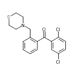 CAS#: 898782-32-6, (2,5-Dichlorophenyl)[2-(4-thiomorpholinylmethyl)phenyl]methanone