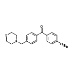 CAS#: 898782-46-2, 4-[4-(4-Thiomorpholinylmethyl)benzoyl]benzonitrile